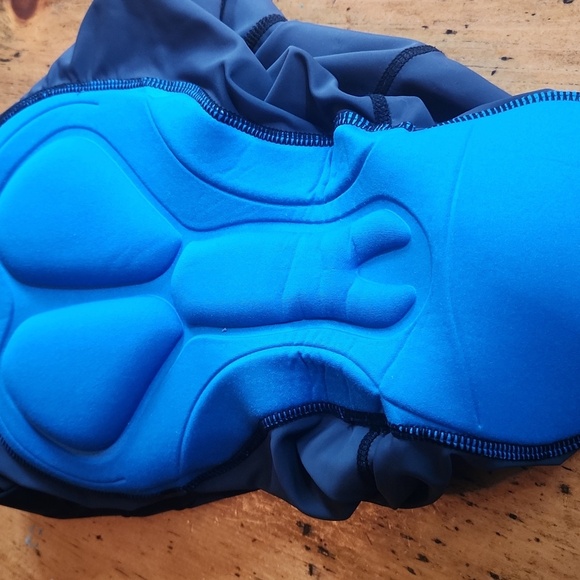 Bikewa Men's Camo Bike Shorts Padded Cycling Road Mtn Riding UPF 50, Size XXL - Picture 11 of 12